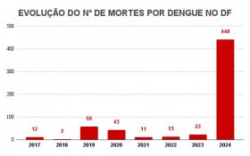 BRASILIANAS | Dengue já matou 440 pessoas no DF em 2024 (até ontem). Um recorde