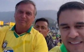 Bolsonaro reforça apoio a Renato Araújo em Angra