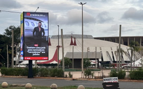 BRASILIANAS | 'Nas barbas do Buriti', Metrópoles instala totem de LED