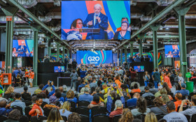 Líderes mundiais se reúnem para encontro do G20 no Rio